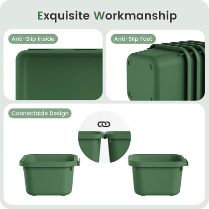 【Military Grade】 Drawer Organizer for Vanity Bathroom Makeup Desk