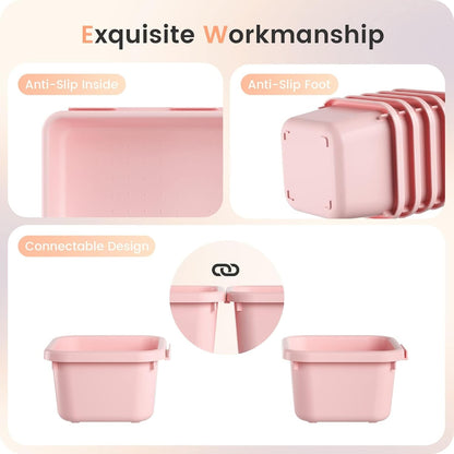 【Military Grade】 Drawer Organizer for Vanity Bathroom Makeup Desk