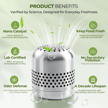 Fridge Deodorizer, Up to 10 Years, Refrigerator Odor Eliminator