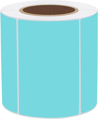 3x2 Inch Transparent Thermal Labels Stickers, Self-Adhesive Clear Waterproof Direct Thermal Label Stickers for Packaging, Shipping, Barcode, Address