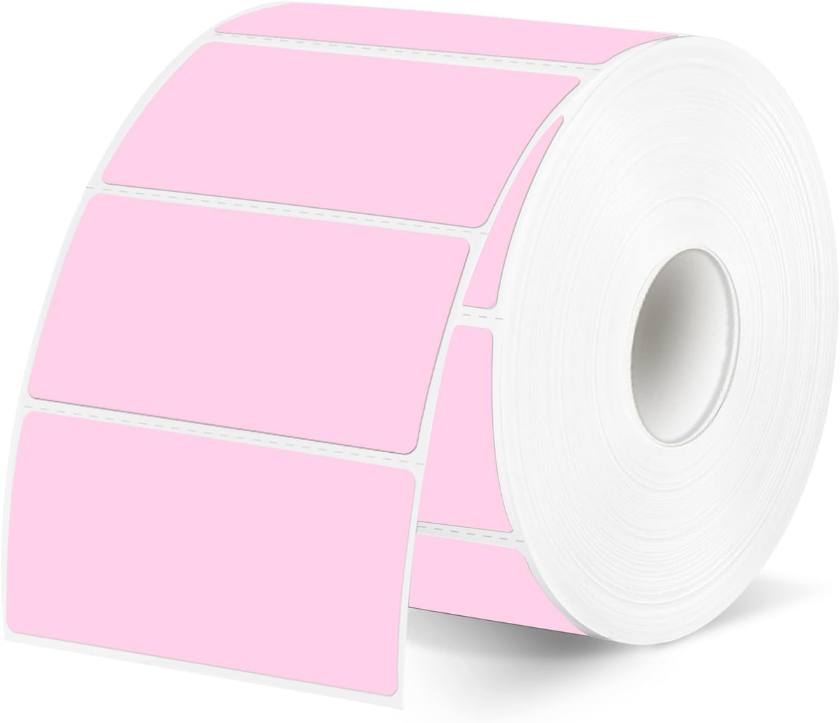 3x2 Inch Transparent Thermal Labels Stickers, Self-Adhesive Clear Waterproof Direct Thermal Label Stickers for Packaging, Shipping, Barcode, Address