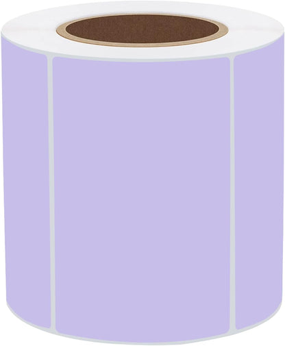 3x2 Inch Transparent Thermal Labels Stickers, Self-Adhesive Clear Waterproof Direct Thermal Label Stickers for Packaging, Shipping, Barcode, Address