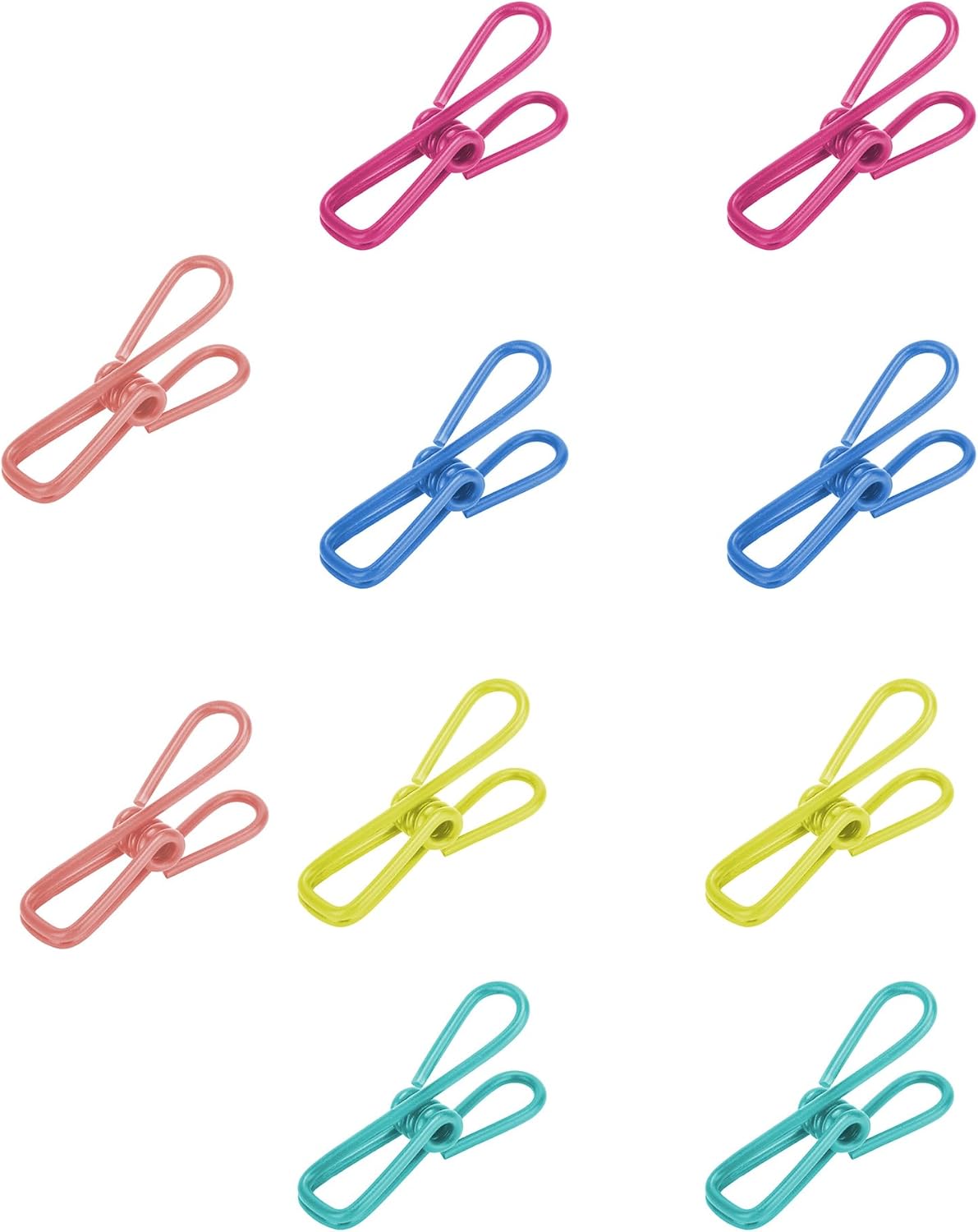 2in Chip Bag Clips 10 Pack Multipurpose Metal Clips