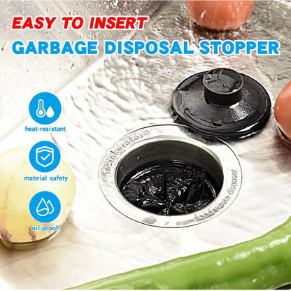 Garbage Disposal 3 3/8" Splash Guard Rubber Sink Baffle Replacement Insert