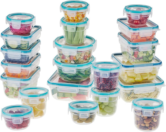 Plastic Total Solution Large Food Storage Containers Set