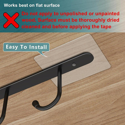 Coffee Mug Holder Under Cabinet Only Fits Shelves up to 3/4" Thick, Clip-On Coffee Cup Holder Pack of 3, No Drilling Free Damage