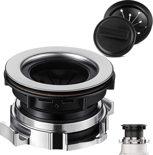 Garbage Disposal Flange Kit Compatible with EZ Mount Whirlaway & GE Models