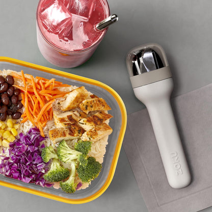 Pocket Utensil Set, Charcoal - Stainless Steel Fork, Knife, and Spoon Nest in Hygienic Case - Portable Design for Travel, School, Work, Picnics, Camping and Outdoor Home Use