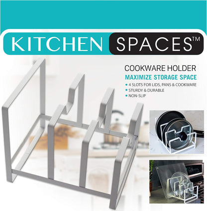 Compact Lazy Susan Organizer, Fridge or Cabinet Turntable Shelf Storage for Kitchen and Pantry Items, Great for Spices or Condiments, Clear and Sturdy with Full Spin, 9 x 9 x 3.4 inches