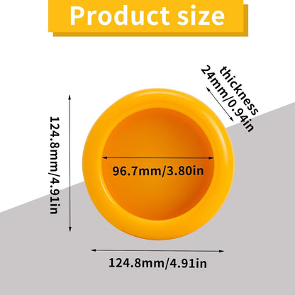 Lemon Saver, Fruit and Vegetable Storage, Reusable Silicone Fresh Food Savers, Keeper Sealing Box Fresh Bowls for Refrigerators, for Avocados, Tomatoes, Apples, Garlic, Onions(Lemon)