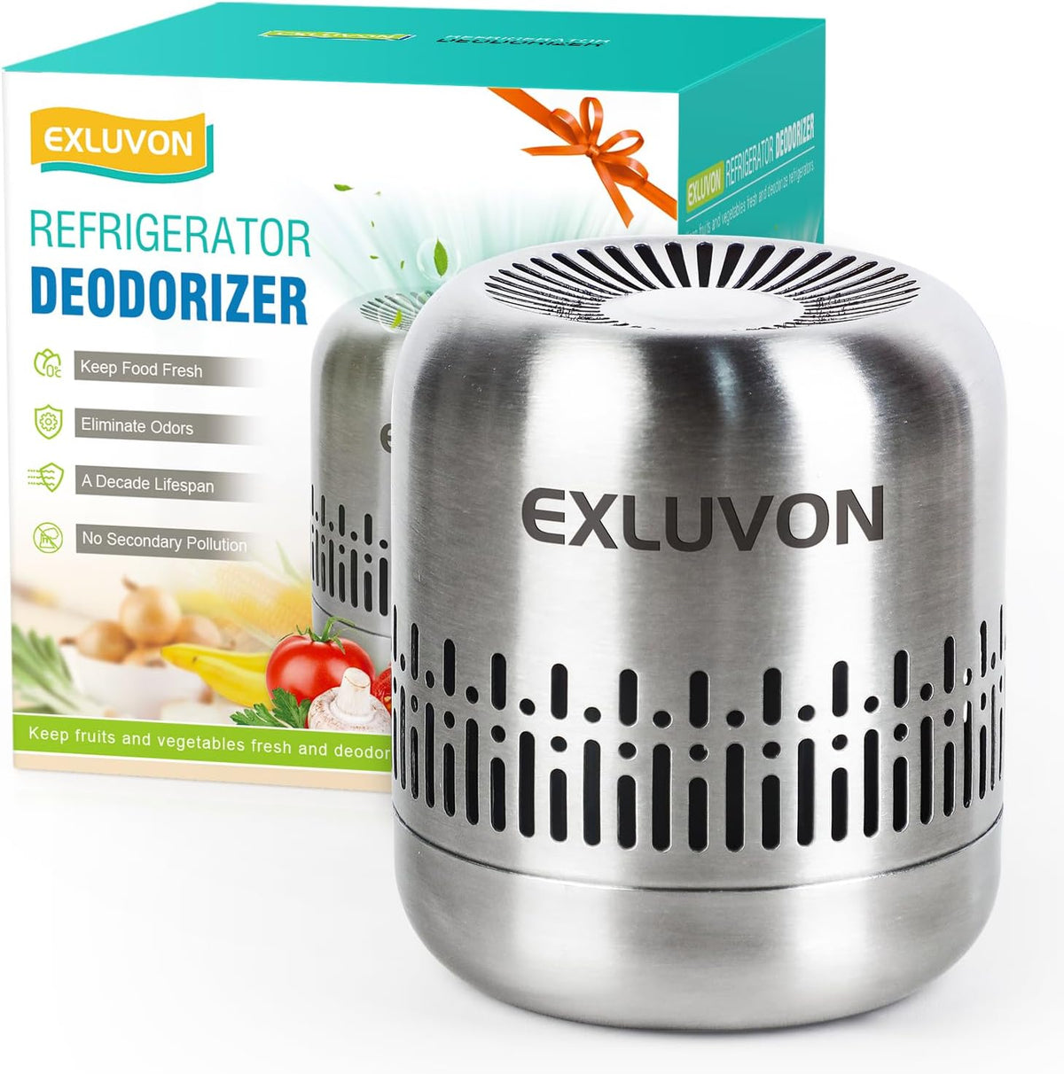 Refrigerator Deodorizer, Up to 10 years, Freezer Odor Eliminator