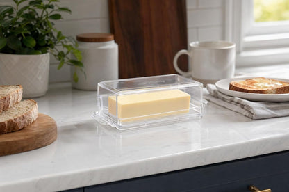 Deli Meat Container for Refrigerator with Removable Tray - Airtight Keeper for Cold Cuts, Sliced Cheese, Ham, Turkey, Salami and Pepperoni, Hinged Lid, Dishwasher Safe, Made in USA