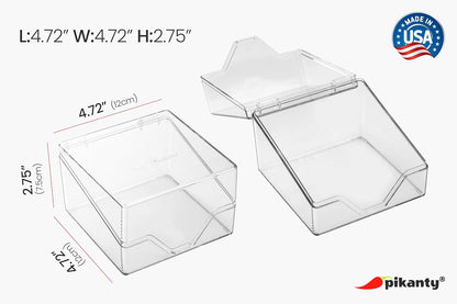 Deli Meat Container for Refrigerator with Removable Tray - Airtight Keeper for Cold Cuts, Sliced Cheese, Ham, Turkey, Salami and Pepperoni, Hinged Lid, Dishwasher Safe, Made in USA