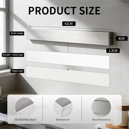 Magnetic Knife Holder for Wall, 16 Inch Knife Magnetic Strip