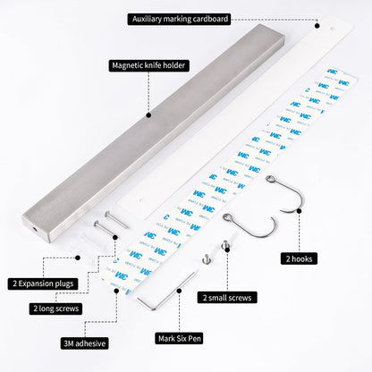 Magnetic Knife Holder for Wall, 16 Inch Knife Magnetic Strip