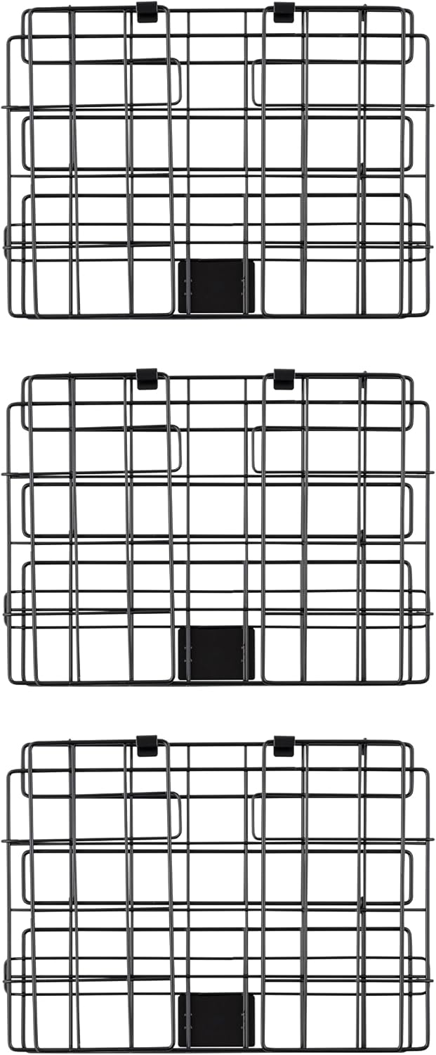 Over The Door Organizer, Hanging or Wall Mount Wire Basket