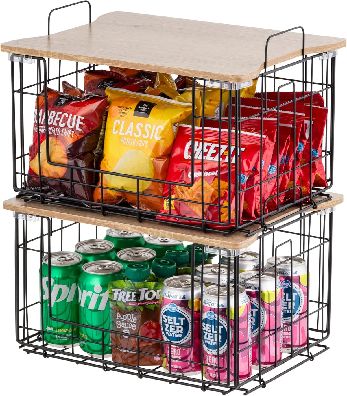 Over The Door Organizer, Hanging or Wall Mount Wire Basket