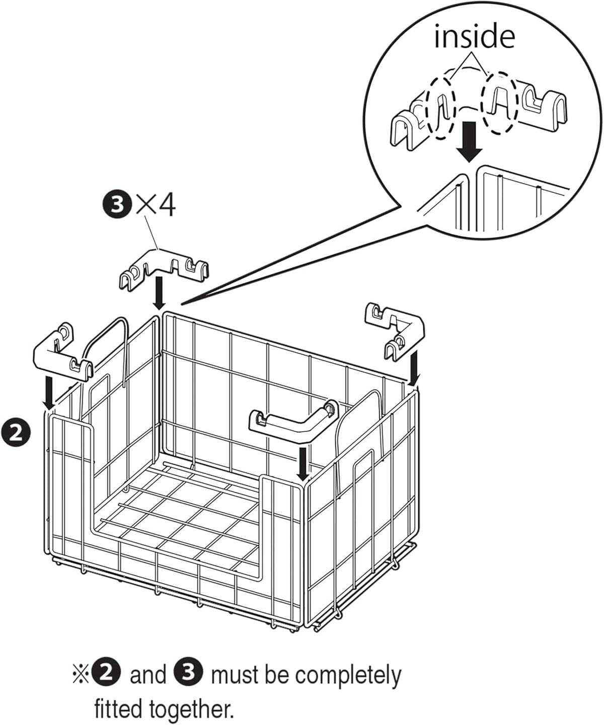 Over The Door Organizer, Hanging or Wall Mount Wire Basket