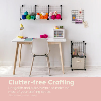 Over The Door Organizer, Hanging or Wall Mount Wire Basket