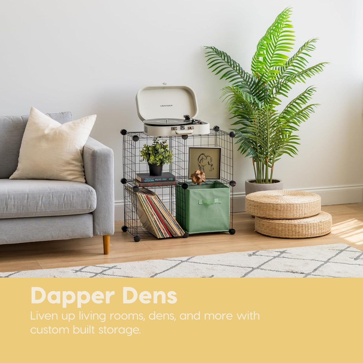 Over The Door Organizer, Hanging or Wall Mount Wire Basket