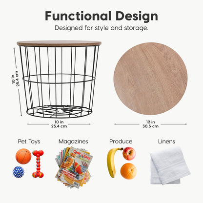 Over The Door Organizer, Hanging or Wall Mount Wire Basket