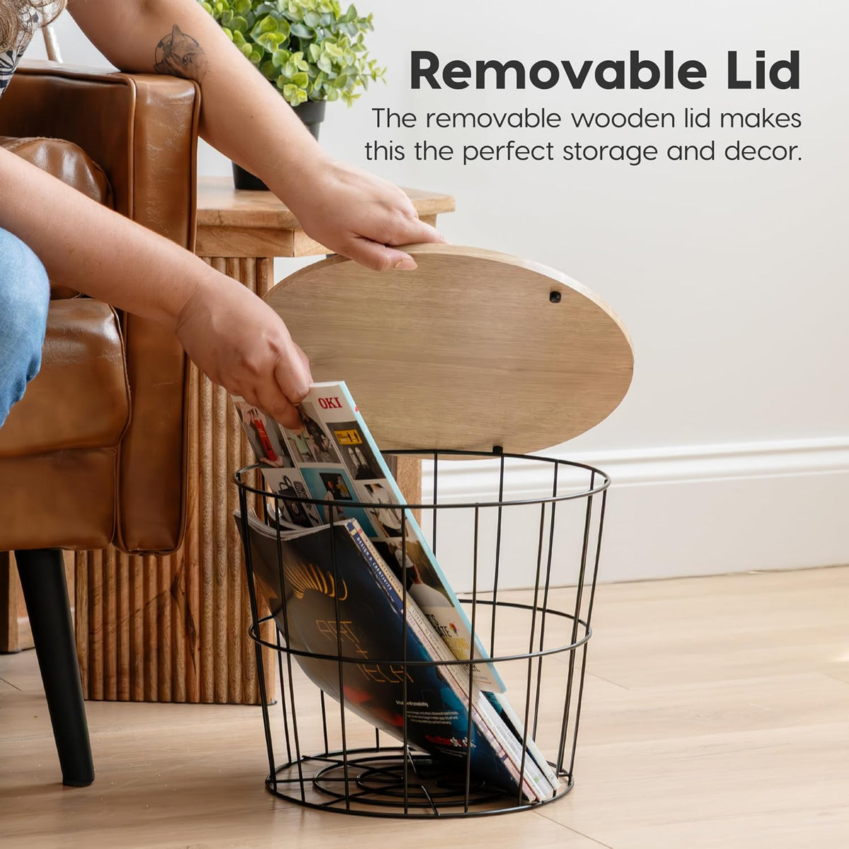 Over The Door Organizer, Hanging or Wall Mount Wire Basket