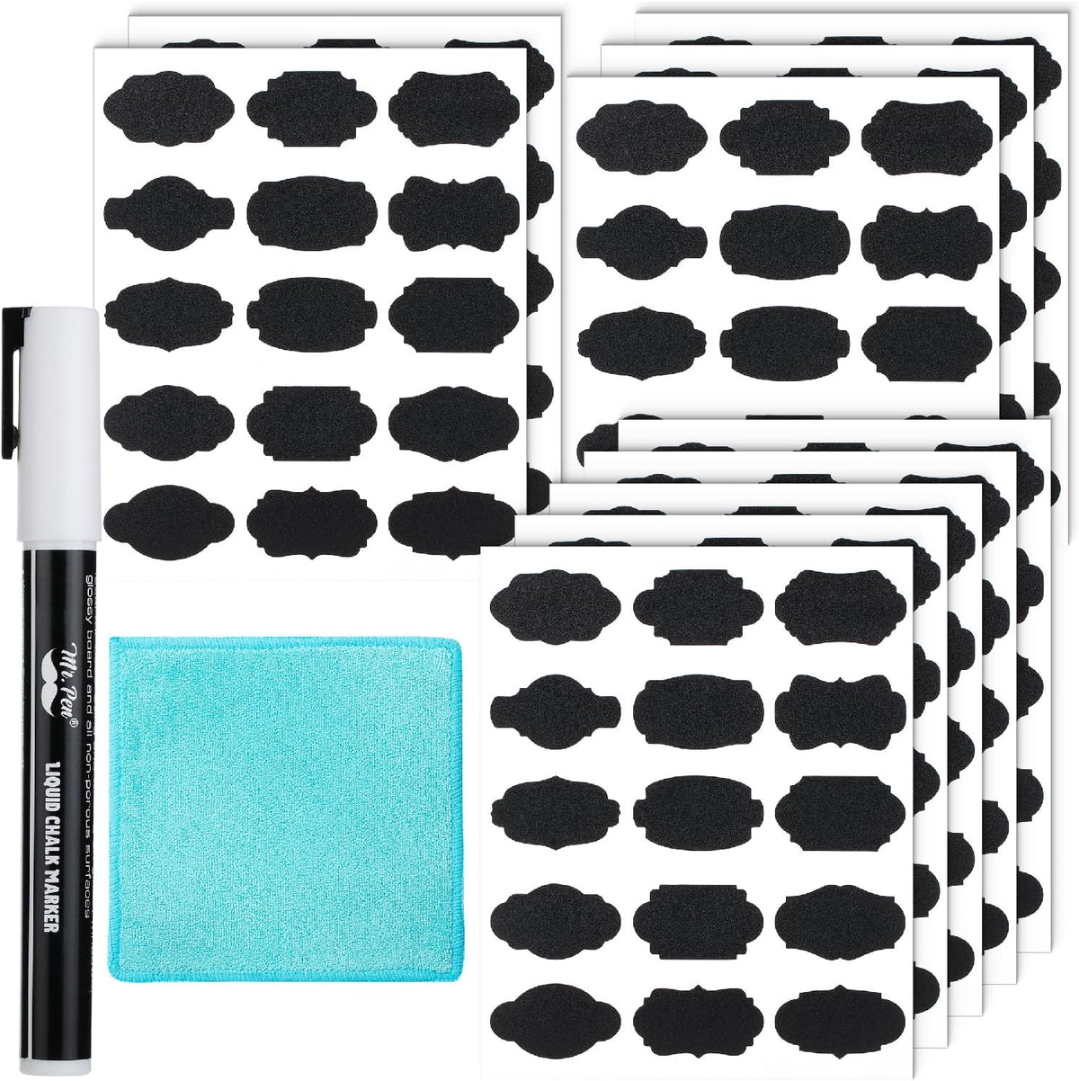 Chalkboard Labels, Assorted Shapes