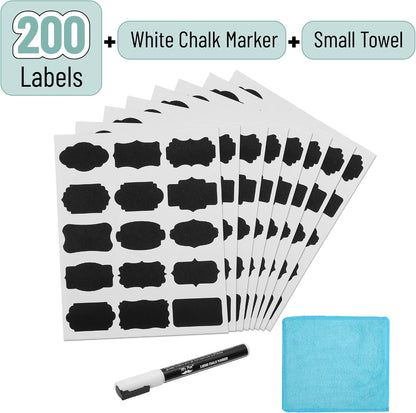 Chalkboard Labels, Assorted Shapes