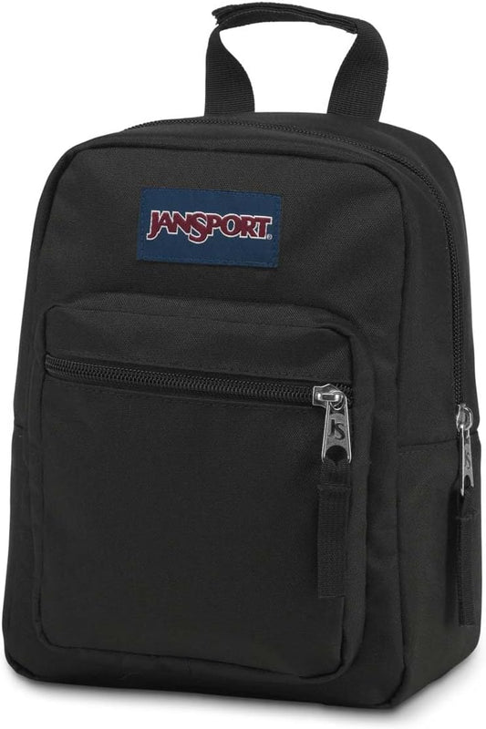 Big Break Insulated Lunch Bag - Small Soft-Sided Cooler Ideal for Class, Work, or Meal Prep, Black