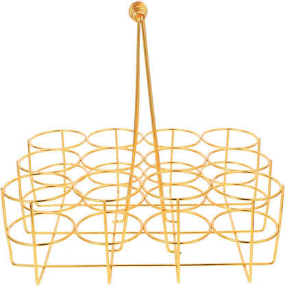 Beer Storage Rack Basket 12 Bottle Beer Holder with Handle Portable Rack Carrier for Bar Ktv Home Party Beverage Storage 11.41 X 8.66 X 11.22 in