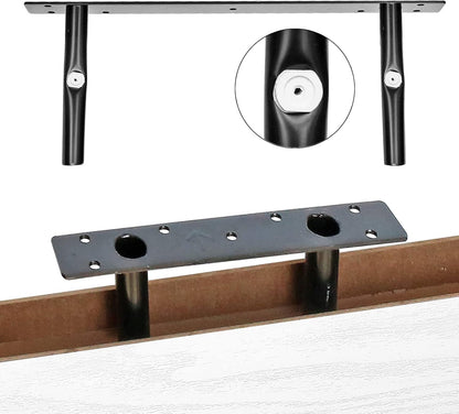 Floating Shelves for Wall Small Shelf (Brown, Set of 3, 15.7" x 6.7")