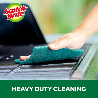 Heavy Duty Scouring Pad, 8 Pack