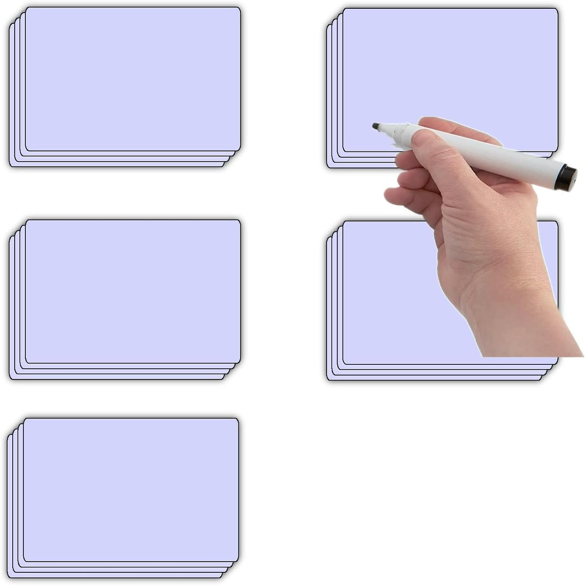 STTMGN Dry Erase Magnetic Labels (1x3,Pack of 60),Write On Magnets Sticker,Real Waterproof/Reusable for Classroom&Office&Cabinet&whiteboard&Fridge&More (Multicolor)