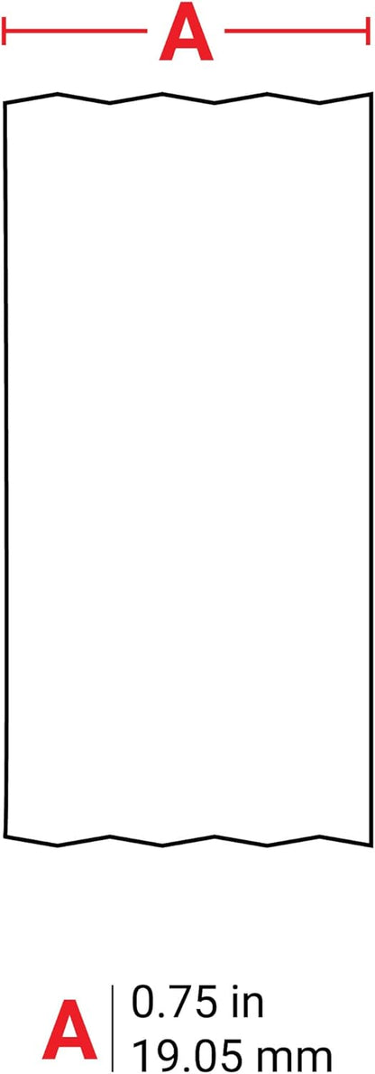 Brady Authentic (M21-750-499) Multi-Purpose Nylon Label for General ID, Wire Marking, and Lab, Black on White- Designed for M210, M210-LAB, M211, BMP21-PLUS and BMP21-LAB Printers, .75" W 16' L
