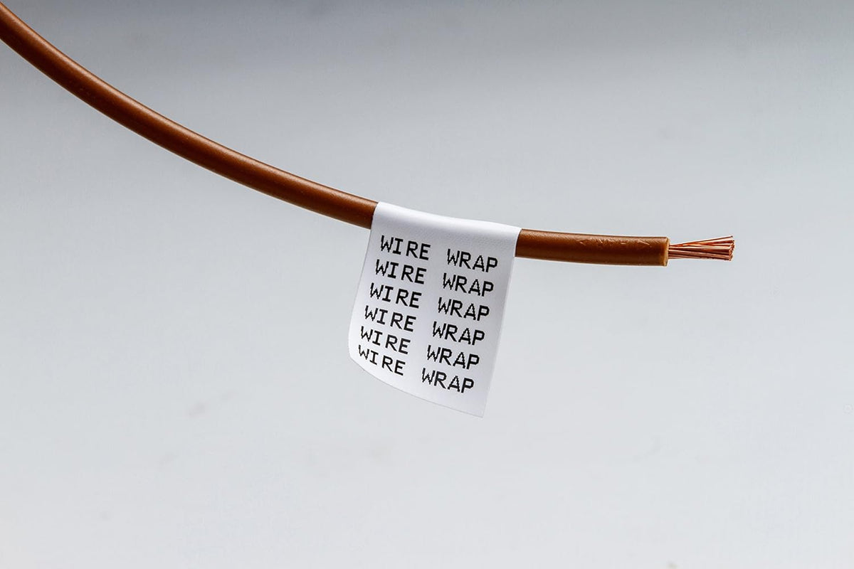 Brady Authentic (M21-750-499) Multi-Purpose Nylon Label for General ID, Wire Marking, and Lab, Black on White- Designed for M210, M210-LAB, M211, BMP21-PLUS and BMP21-LAB Printers, .75" W 16' L