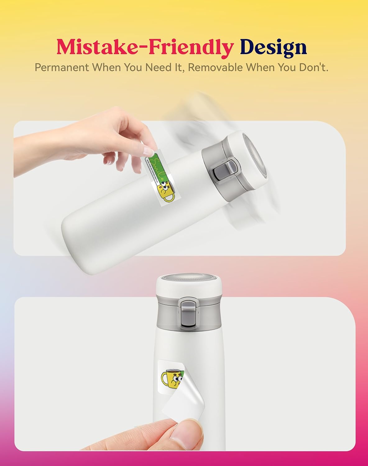 Uinkit Inkjet PET Label Paper A4 (8.5 x 11 Inch), Matte White/Clear/Bright White Finishes, 15-200 Sheet Packs (20, 100% Clear)