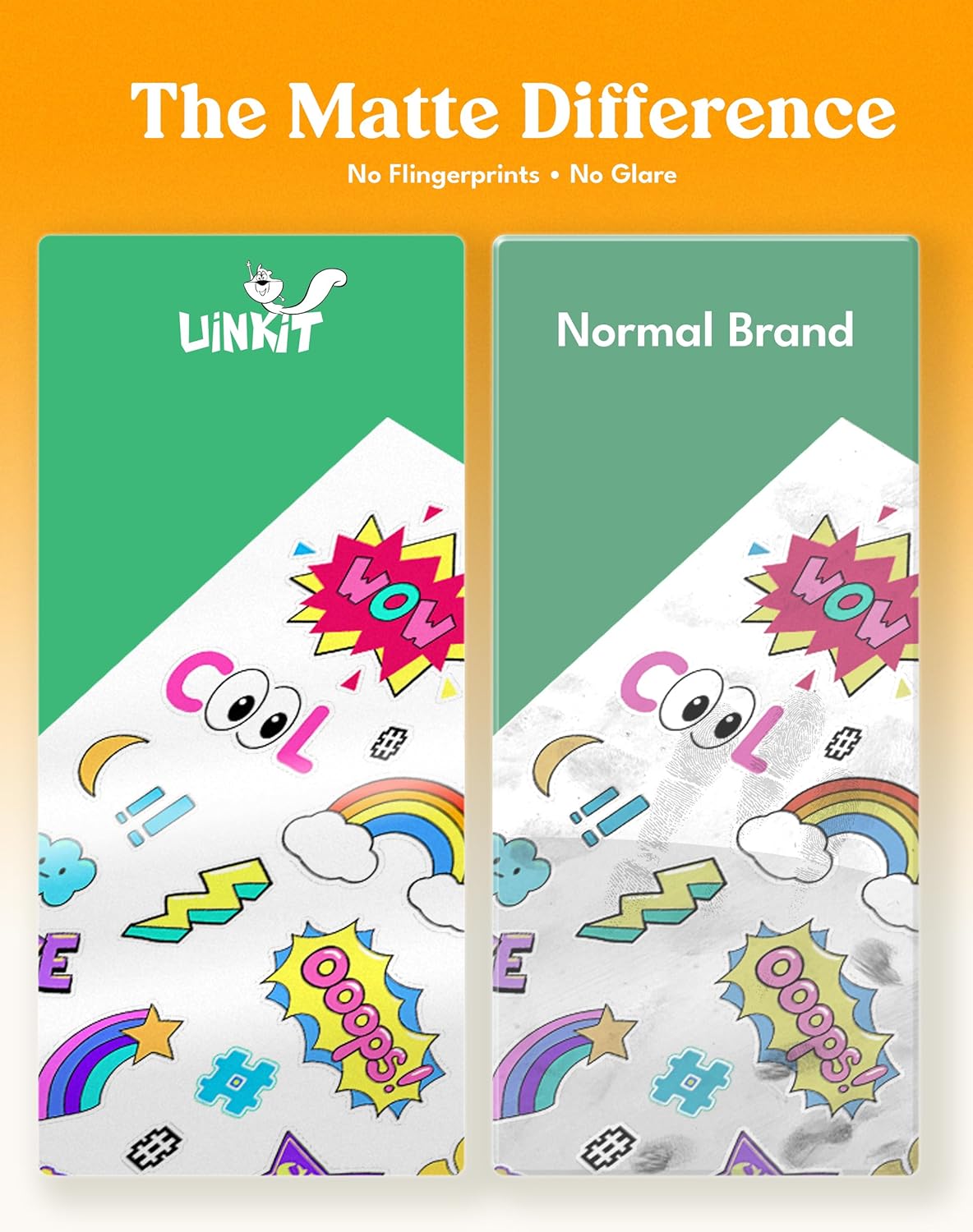 Uinkit Inkjet PET Label Paper A4 (8.5 x 11 Inch), Matte White/Clear/Bright White Finishes, 15-200 Sheet Packs (20, 100% Clear)