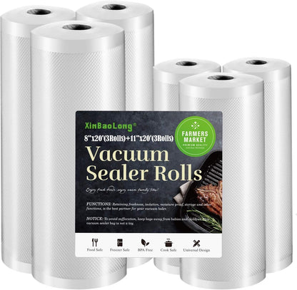 Vacuum Sealer Bags For Food, Kitchen Essentials