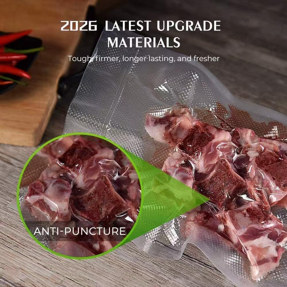 Vacuum Sealer Bags For Food, Kitchen Essentials