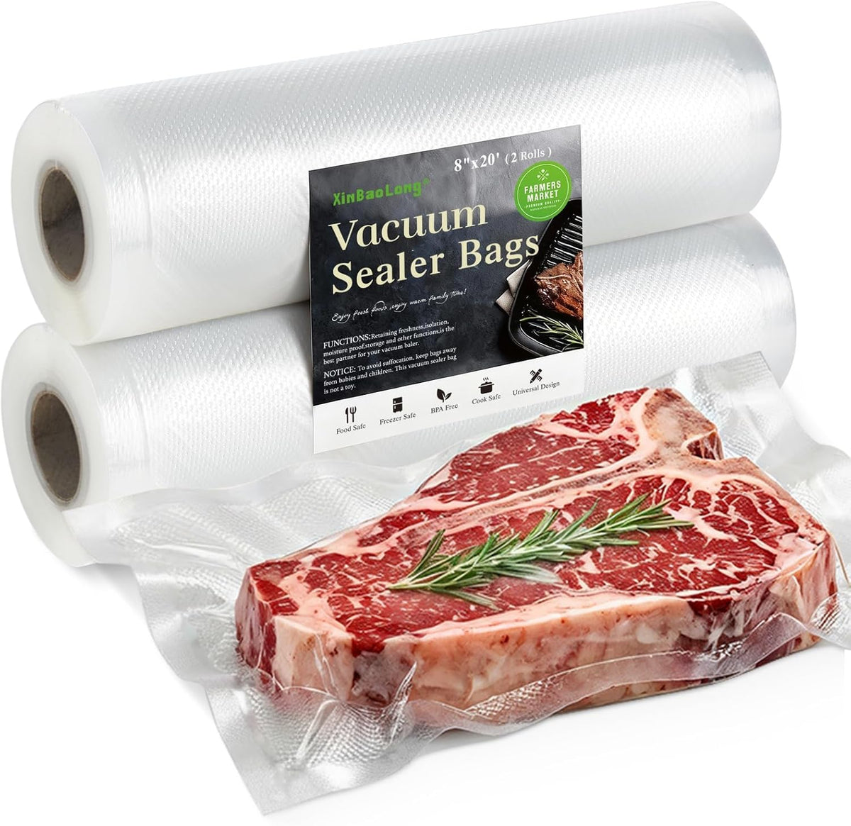 Vacuum Sealer Bags For Food, Kitchen Essentials