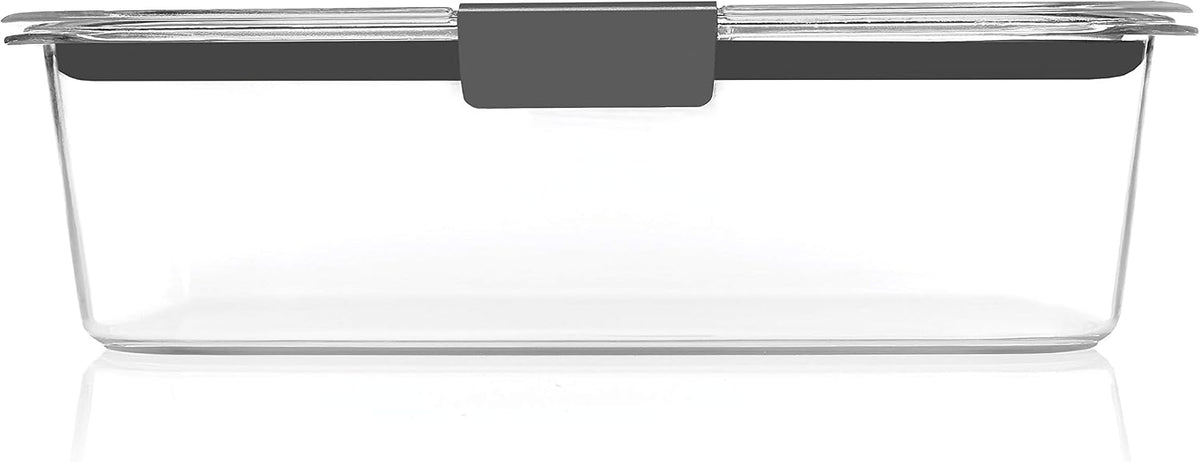 Brilliance Food Storage Containers, Set of 5, BPA-Free, Leak-Proof, Clear
