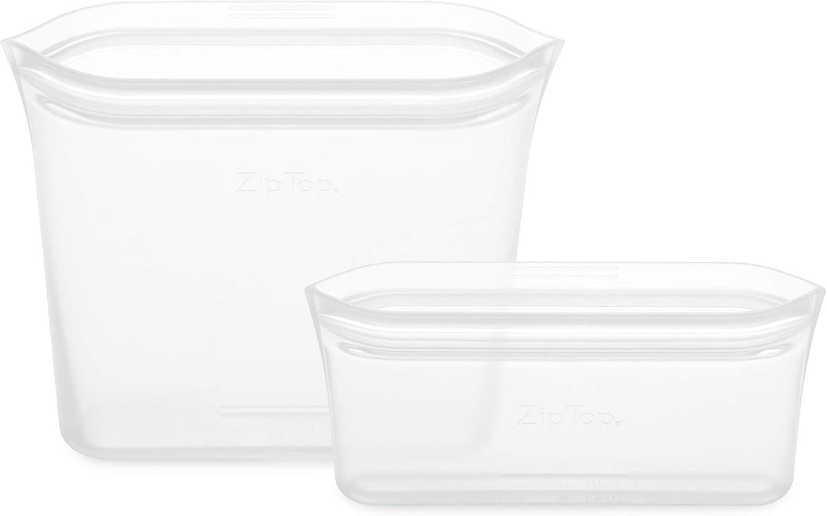 Reusable Food Storage Bags | Sandwich Bag [Teal] | Silicone Meal Prep Container | Microwave, Dishwasher and Freezer Safe | Made in the USA