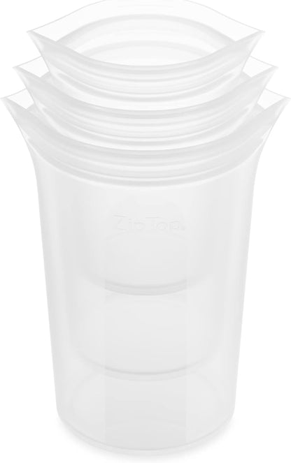 Reusable Food Storage Bags | Sandwich Bag [Teal] | Silicone Meal Prep Container | Microwave, Dishwasher and Freezer Safe | Made in the USA
