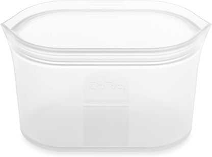 Reusable Food Storage Bags | Sandwich Bag [Teal] | Silicone Meal Prep Container | Microwave, Dishwasher and Freezer Safe | Made in the USA