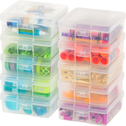 Clear Cases |Made in USA| Plastic Box Organizers - Small