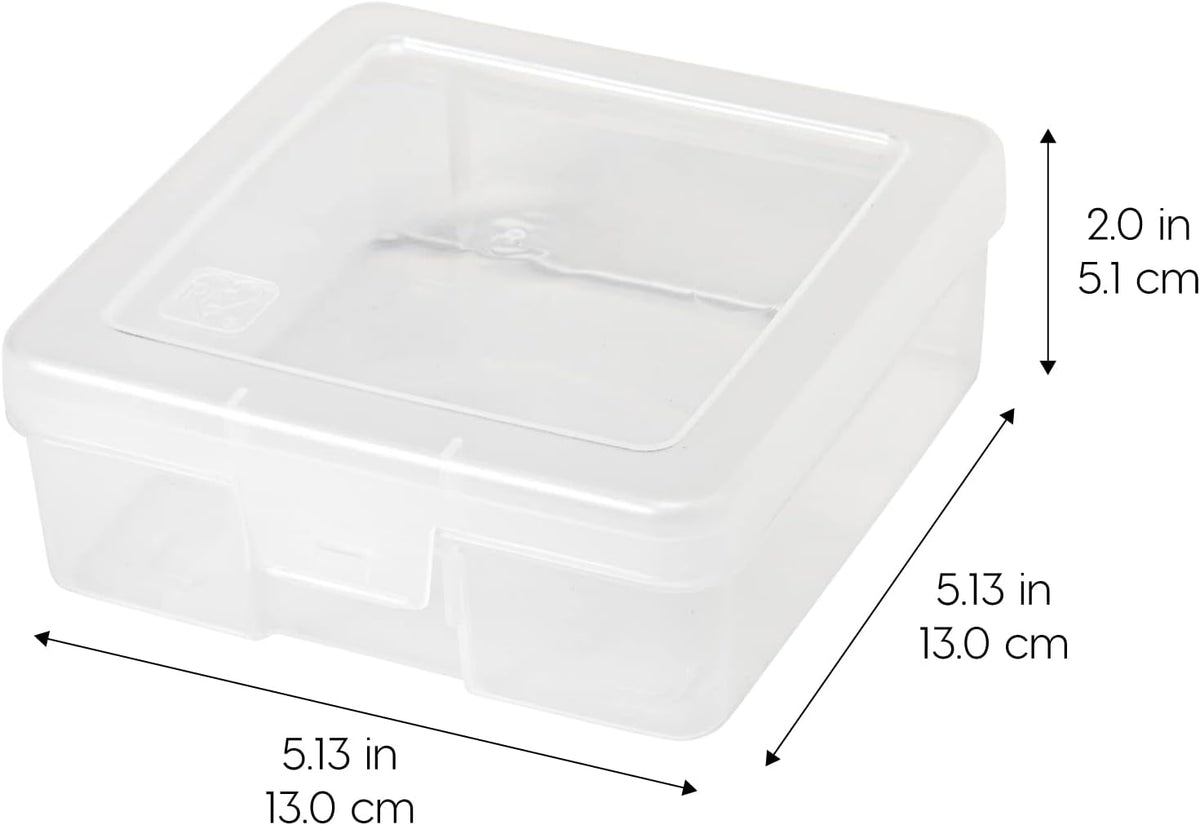 Clear Cases |Made in USA| Plastic Box Organizers - Small