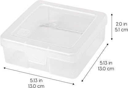 Clear Cases |Made in USA| Plastic Box Organizers - Small