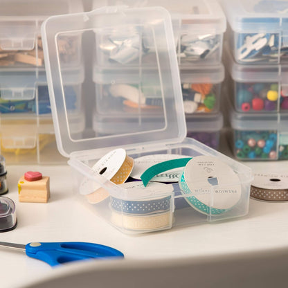 Clear Cases |Made in USA| Plastic Box Organizers - Small