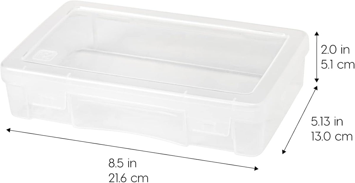 Clear Cases |Made in USA| Plastic Box Organizers - Small