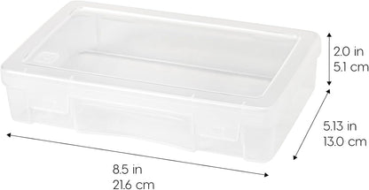 Clear Cases |Made in USA| Plastic Box Organizers - Small